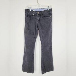 Gap Curvy Charcoal Pants, Size 27/4